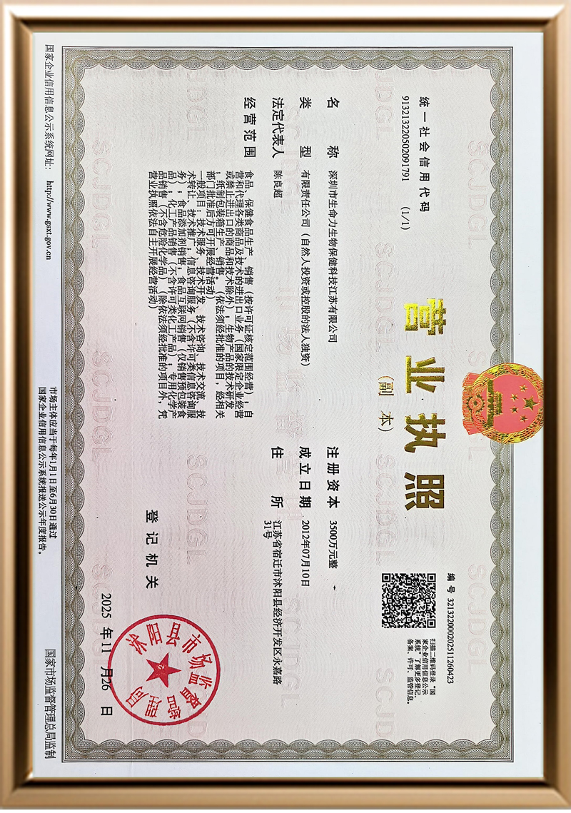 江苏公司营业执照